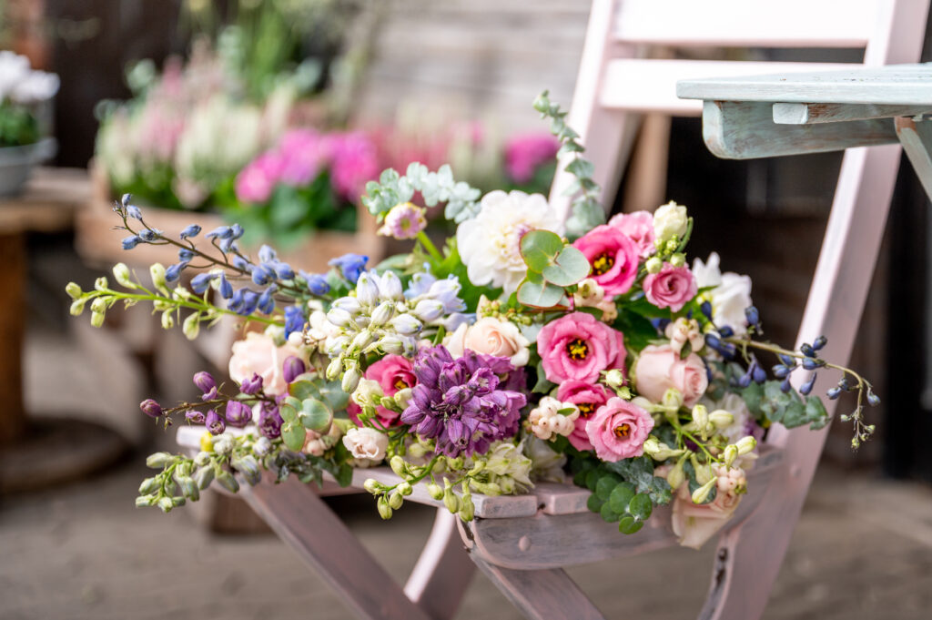 Frau Blume verliebt, verpackt, verschenkt